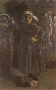 Peasant Woman Standing Indoors (nn04), Vincent Van Gogh